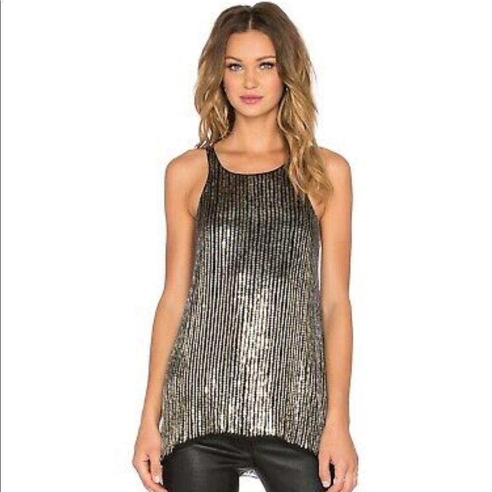 XS Parker Brody Sequin Tunic